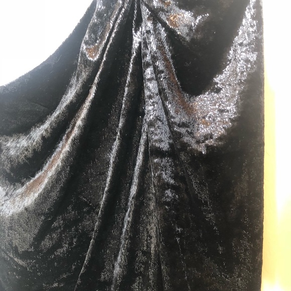 Bcbgmaxazria Bcbg black velvet dress NWT - Picture 7 of 8